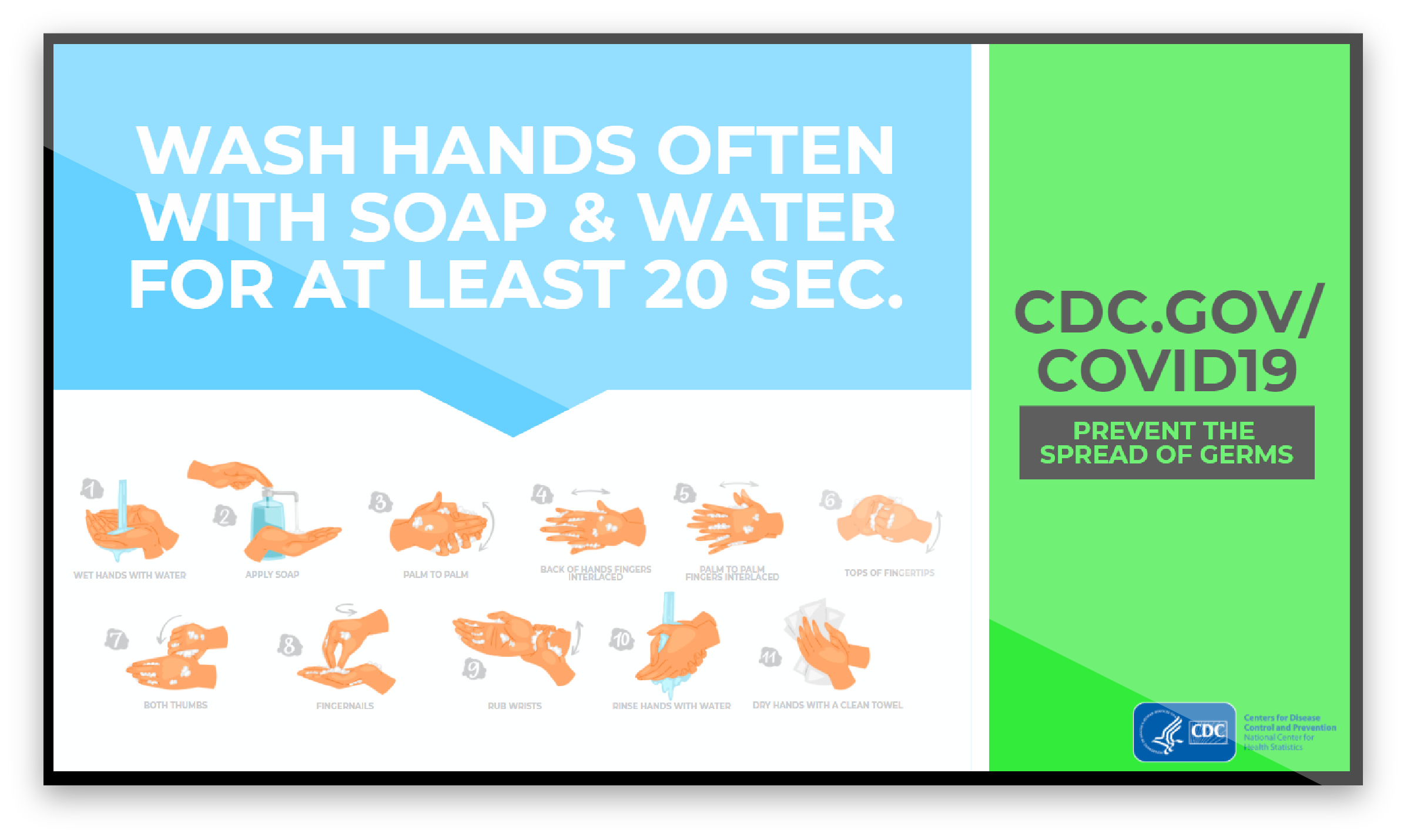 Hand Washing CDC Content